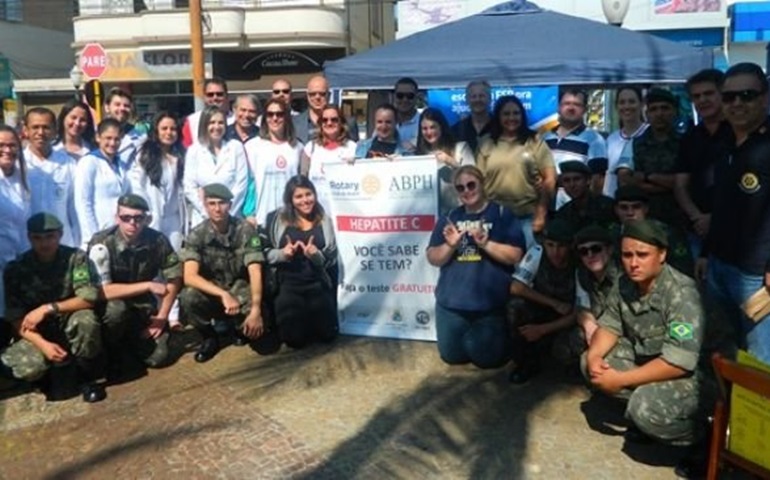 Rotary Club de Avaré e FSP na luta contra Hepatite C