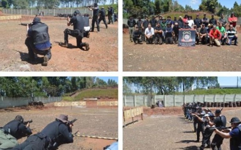 Policiais civis recebem treinamento de carabina e submetralhadora em Avaré
