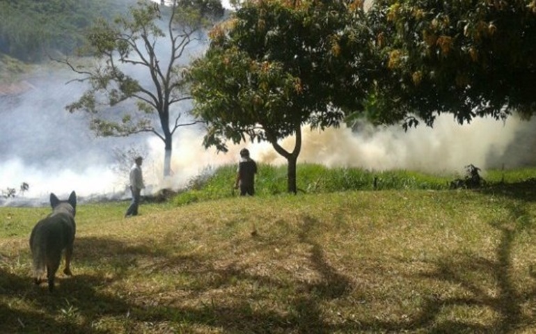 Incêndio destrói área equivalente a 200 campos de futebol em Arandu