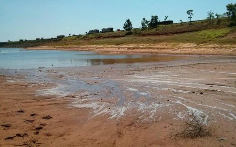 Nível da represa de Jurumirim, em Avaré, atinge menor índice de 2014
