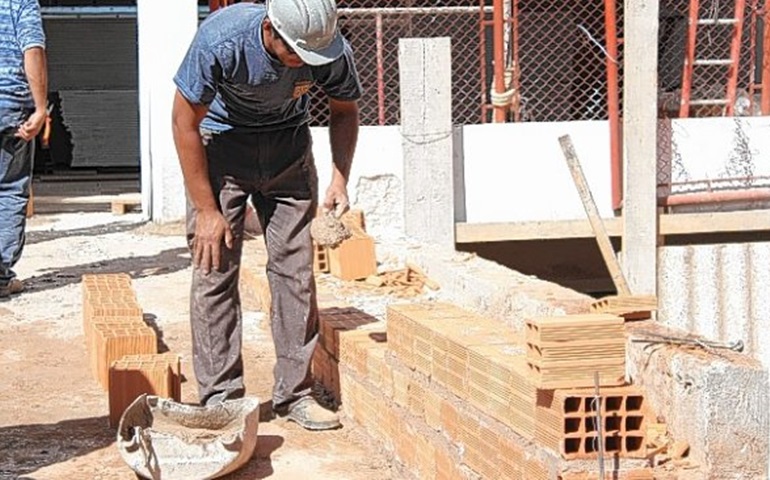 Região perde 2.071 postos de trabalho na construção civil